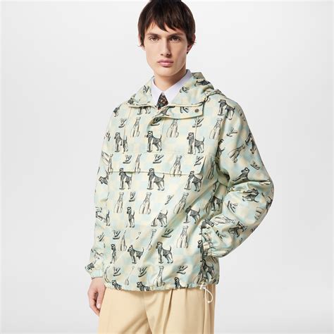 anorak louis vuitton|Damier Printed Hooded Anorak .